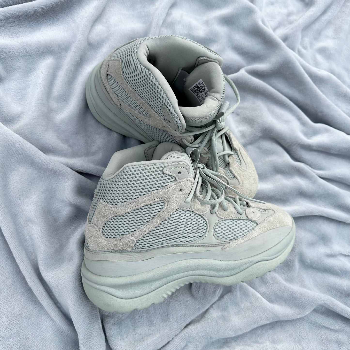 Pantofi Sport Yeezy Desert Boot Salt -Verde Mint FV5677