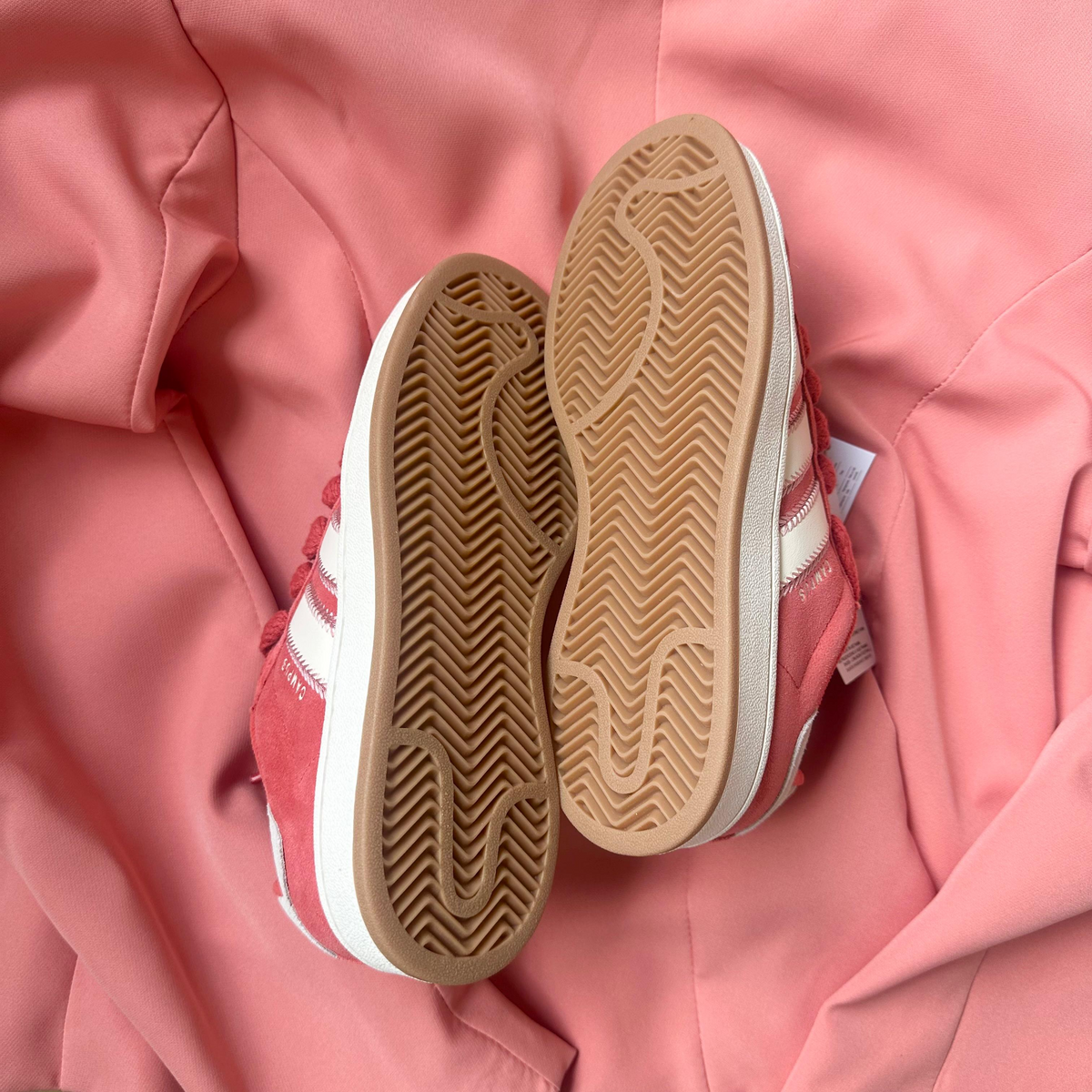 Pantofi Sport Adidas Campus 00 Red Cream Pink Corai JQ5805