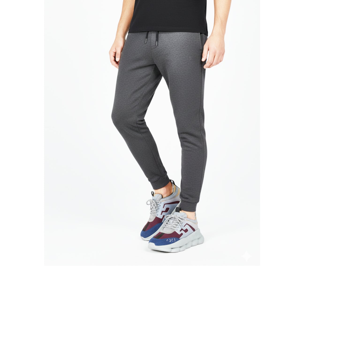 Pantofi Sport Versace Chain Reaction V3 Burgundy Grey