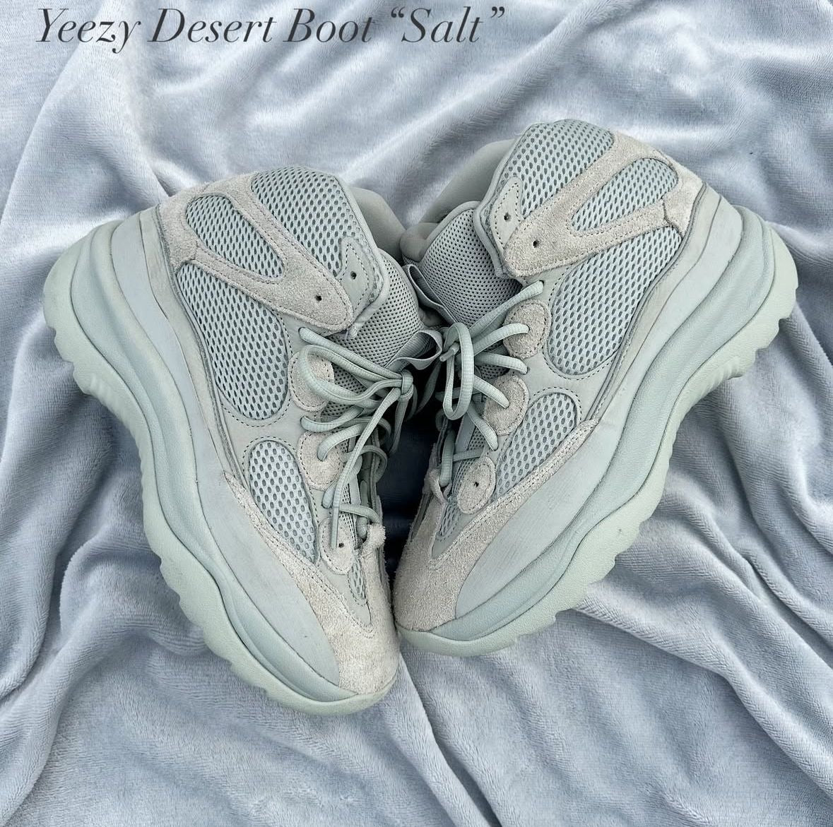 Pantofi Sport Yeezy Desert Boot Salt -Verde Mint FV5677
