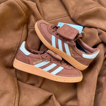 Pantofi Sport Adidas Handball Spezial Lt Maro Crem JR4879