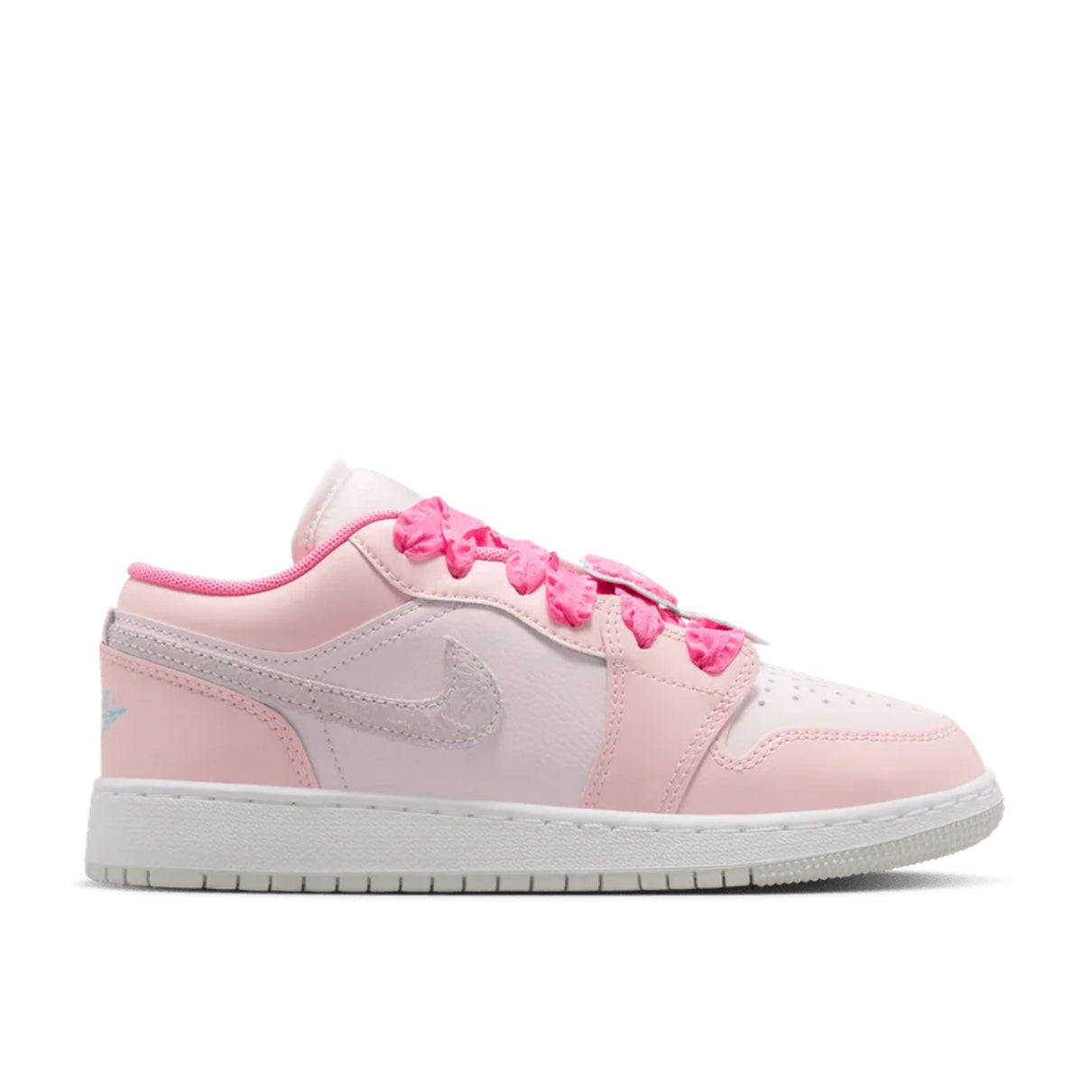 Pantofi Sport Air Jordan 1 low Pink Blossom Roz Floral II1247-600