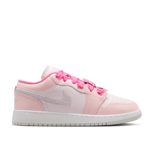 Pantofi Sport Air Jordan 1 low Pink Blossom Roz Floral II1247-600