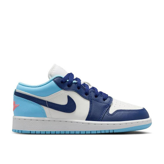 Pantofi Sport Air Jordan 1 low UNC Blue Chill Baby Blue 553560-149