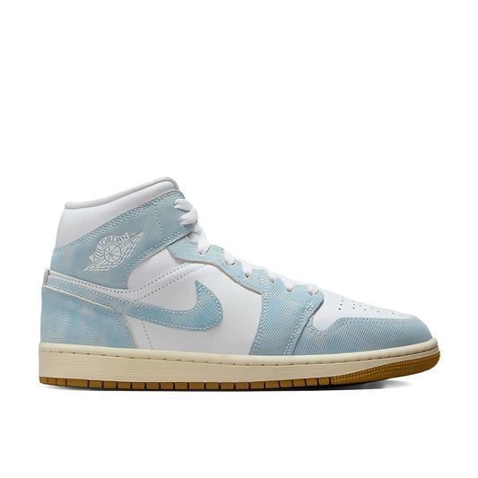 Pantofi Sport Air Jordan 1 Mid Denim Albastru HQ2005-100