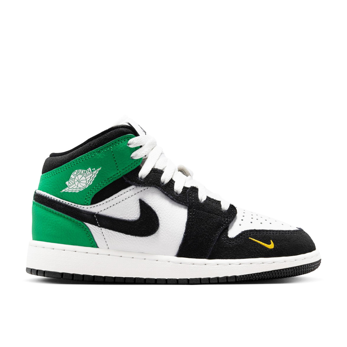 Pantofi Sport Air Jordan 1 Mid Lucky Green Verde Gs II1254-100