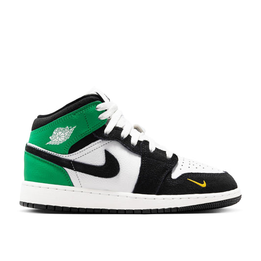 Pantofi Sport Air Jordan 1 Mid Lucky Green Verde Gs II1254-100