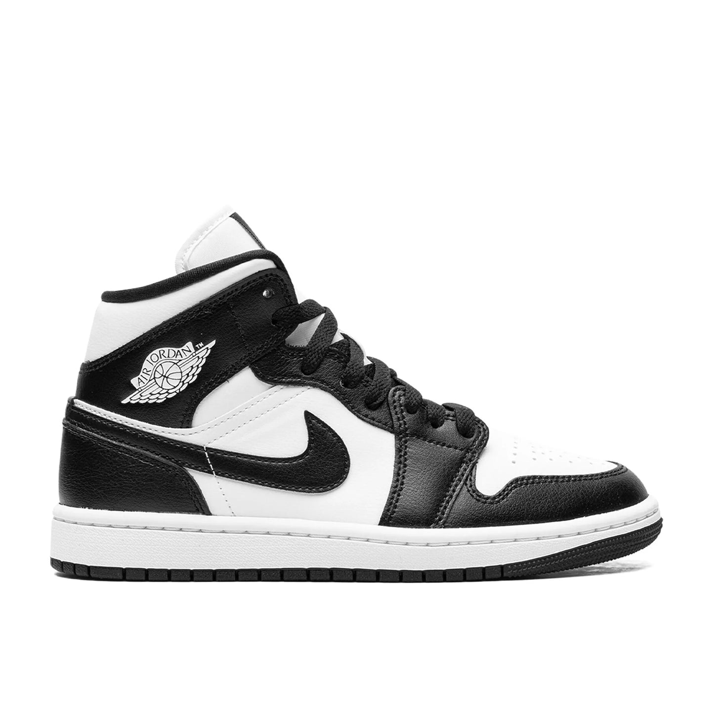 Pantofi Sport Air Jordan 1 Mid Panda White Black