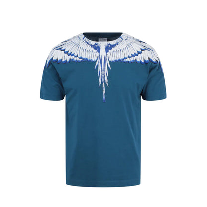 Tricou Marcelo Burlon Blue-White CMAA018S22JER001