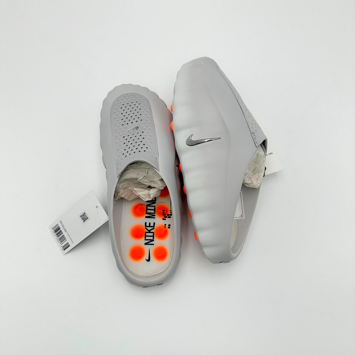 Papuci Sport Nike Mind 001 Light Smoke Grey Gri deschis