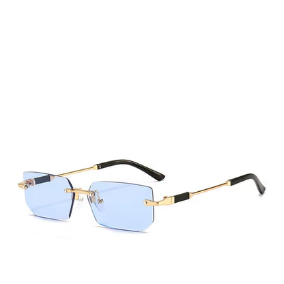Ochelari de Soare Unisex Fashion Gradient Clear Blue