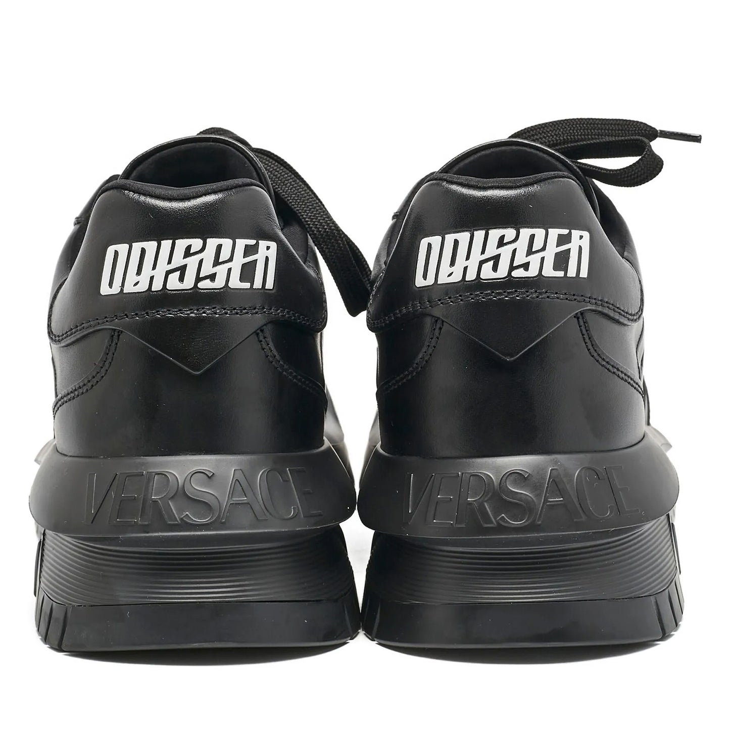 Pantofi Sport Versace Odissea Greek Key Full Black-Negru