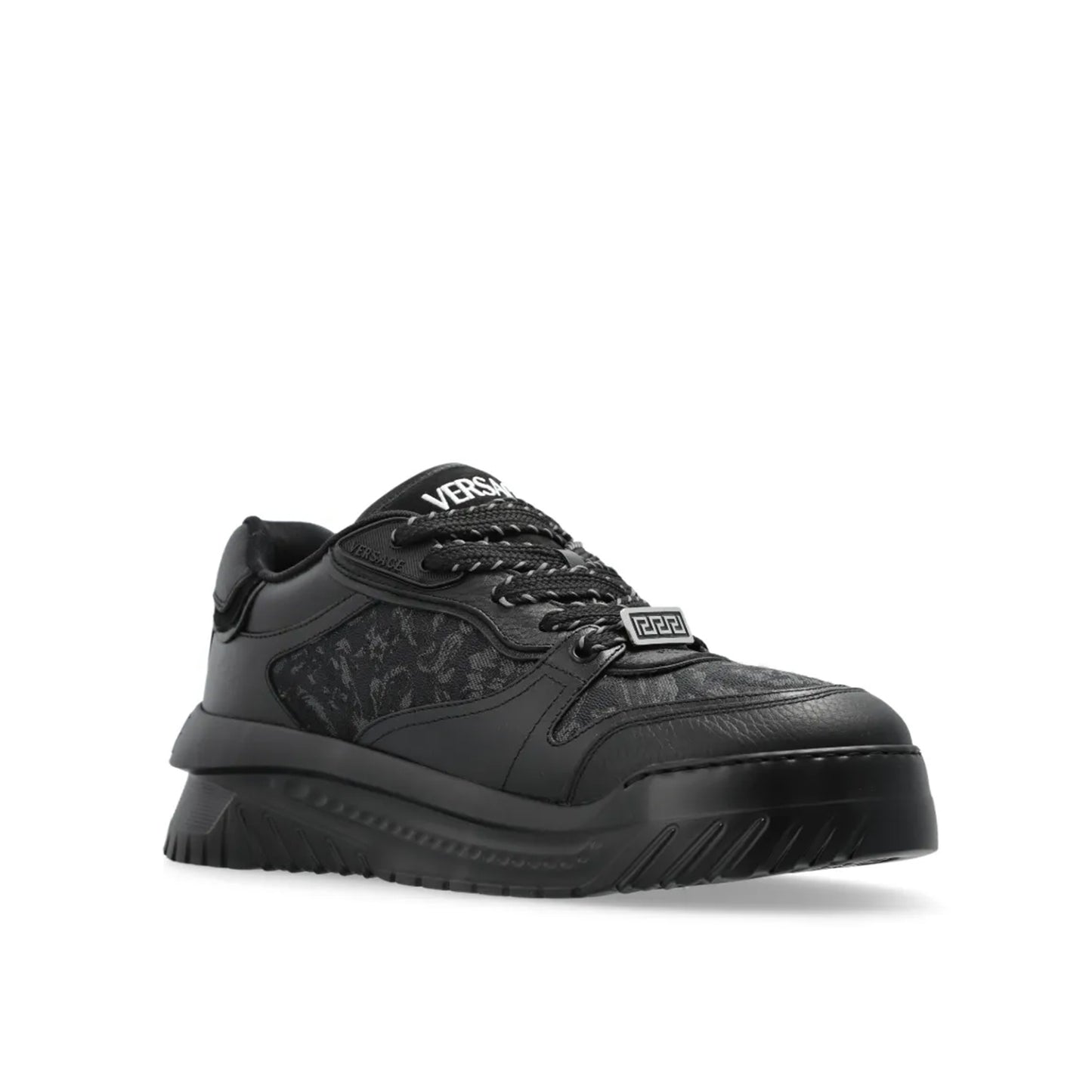 Pantofi Sport Versace Odissea Barocco Black-Negru