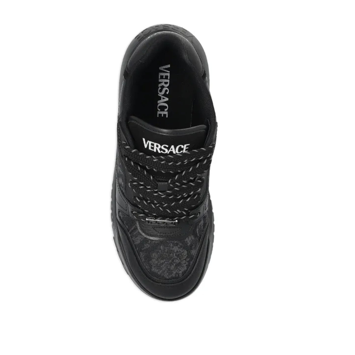 Pantofi Sport Versace Odissea Barocco Black-Negru