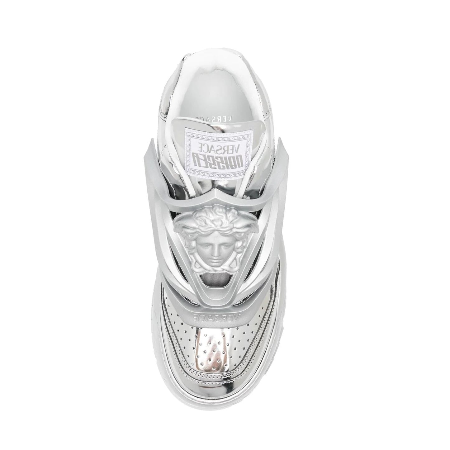 Pantofi Sport Versace Odissea Full Silver Mirror-Argintiu