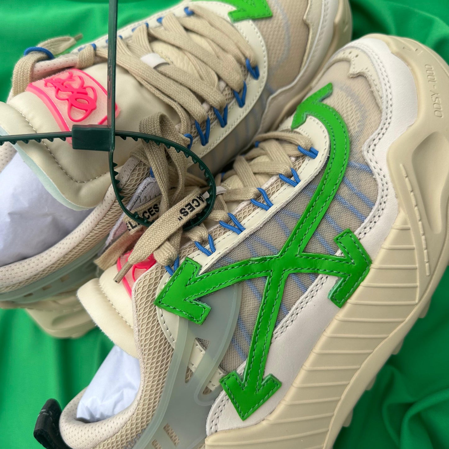 Pantofi Sport Off-White Odsy-1000 Bej Verde