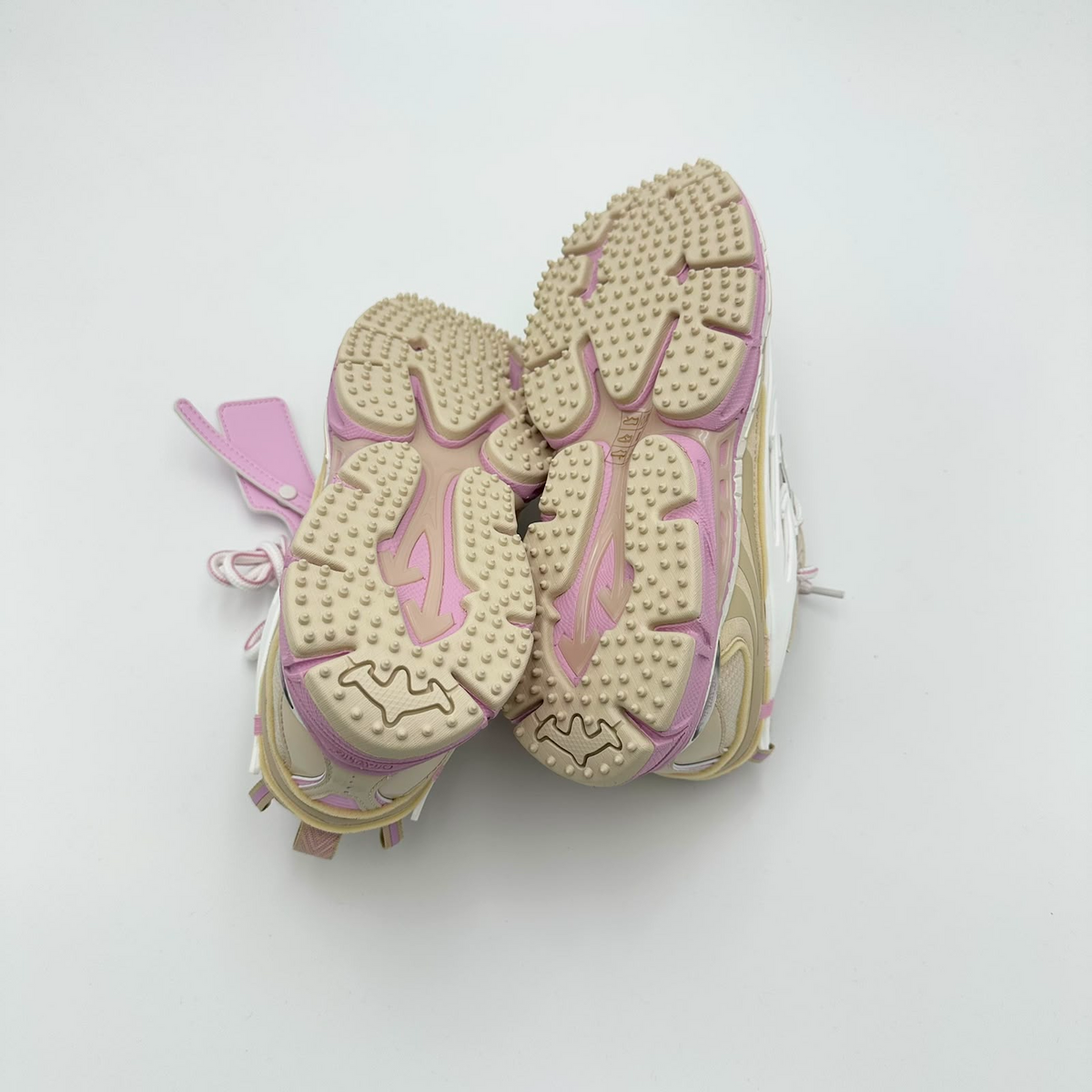 Pantofi Sport Off-White Be Right Back Sail Pink Bej Roz OWIA289S25FAB0026136