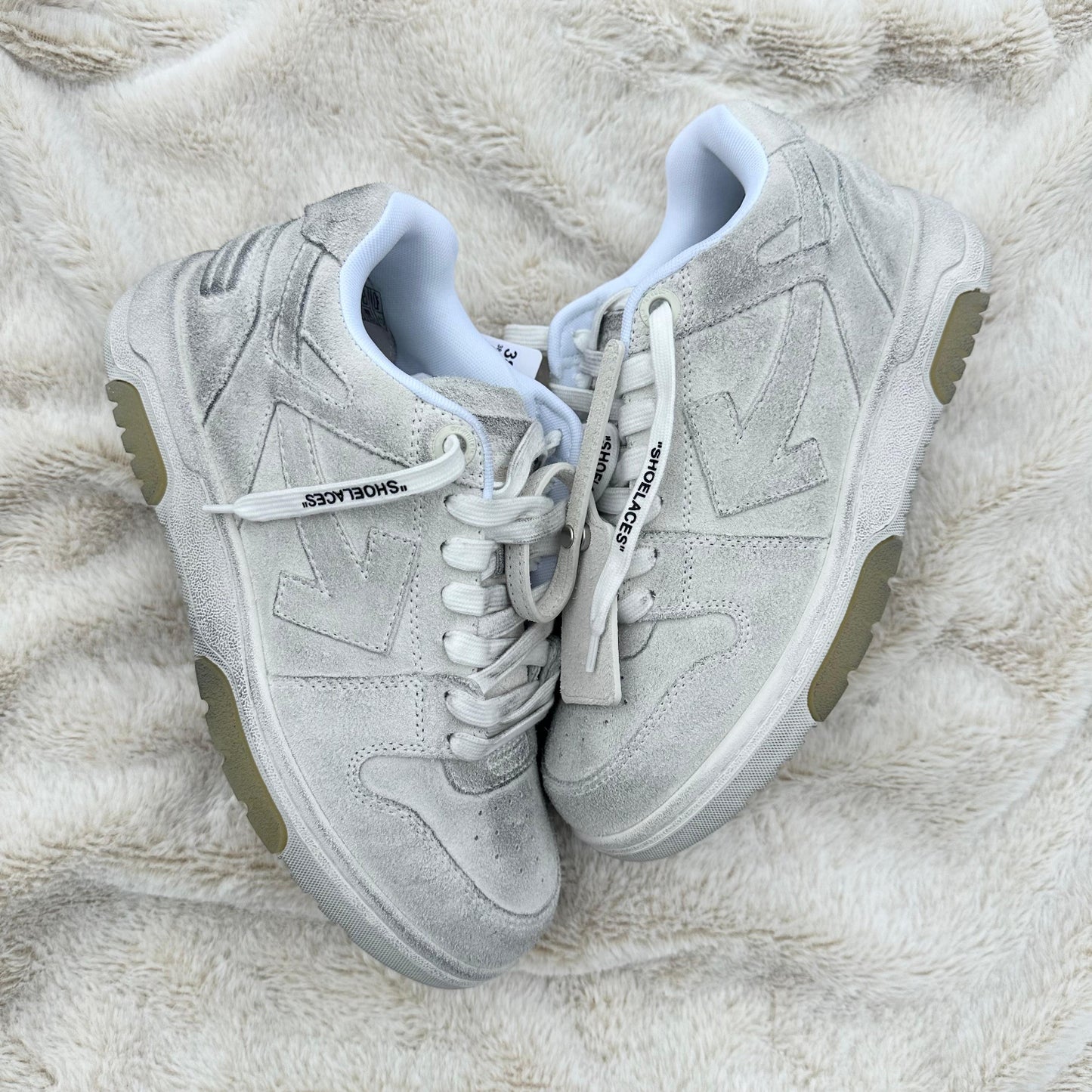 Pantofi Sport Off-White Out Of Office Low Gri White Distressed