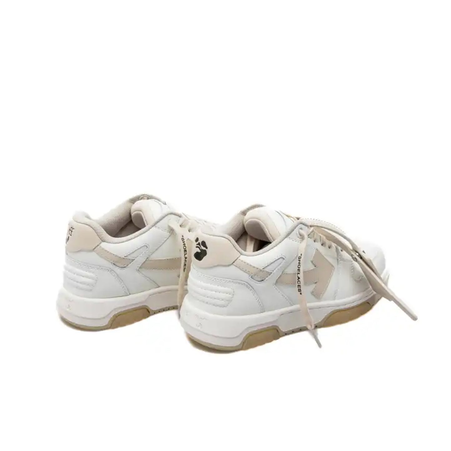 Pantofi Sport Off-White Out Of Office Low Crem Alb Bej