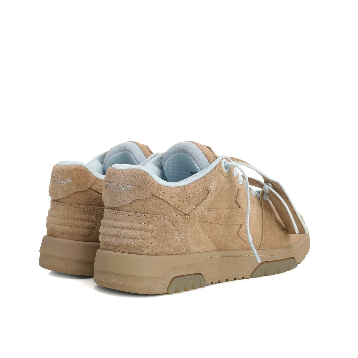 Pantofi Sport Off-White Out Of Office Low Brown Baby Blue-Maro Albastru