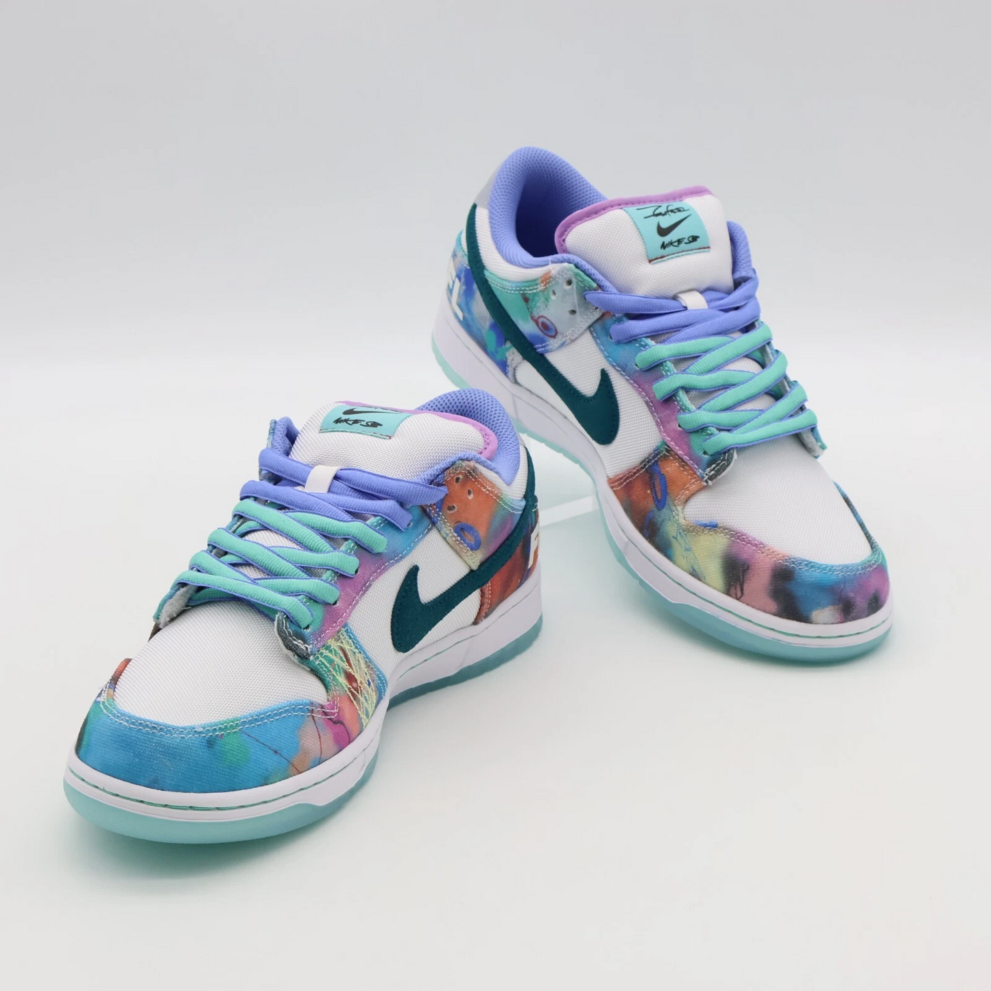 Pantofi Sport Nike Dunk Low SB X Futura Laboratories SB Dunk Low Bleached Aqua HF6061-400