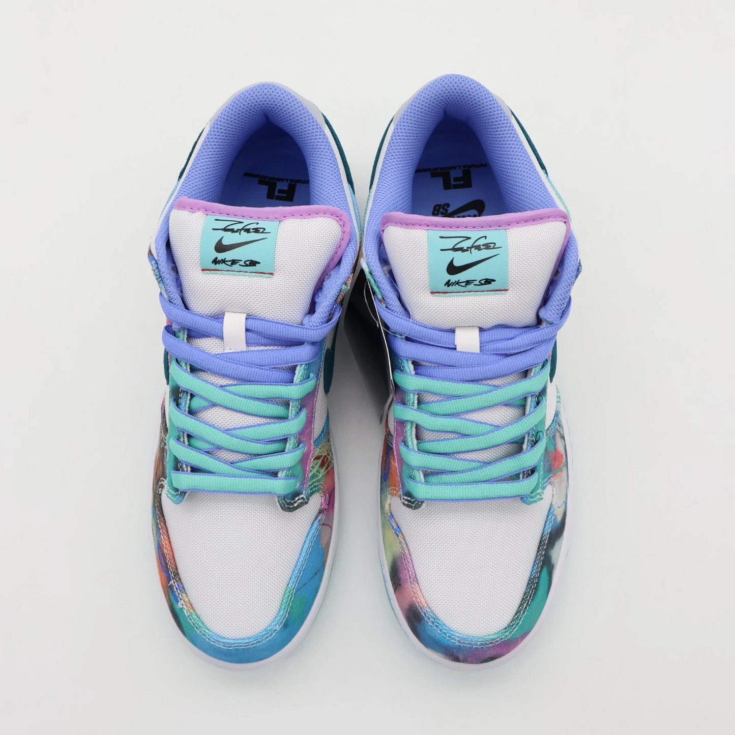 Pantofi Sport Nike Dunk Low SB X Futura Laboratories SB Dunk Low Bleached Aqua HF6061-400