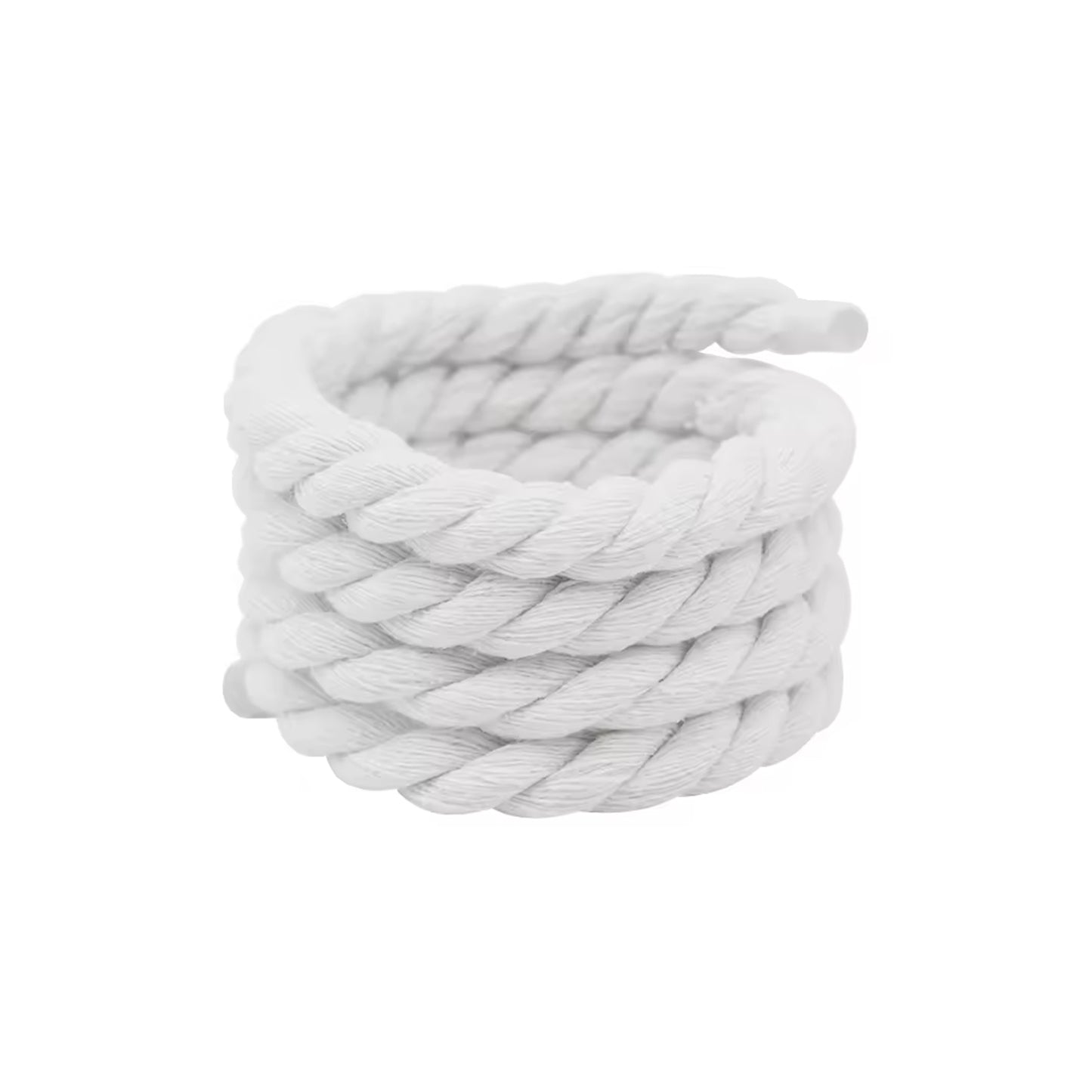 Sireturi grose-Rope Laces 1mm pentru custom-ul Air Force 1 Low Alb
