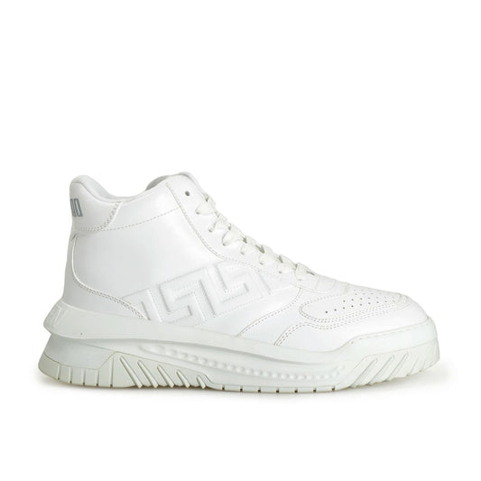 Pantofi Sport Versace Odissea High Top Triple White Alb