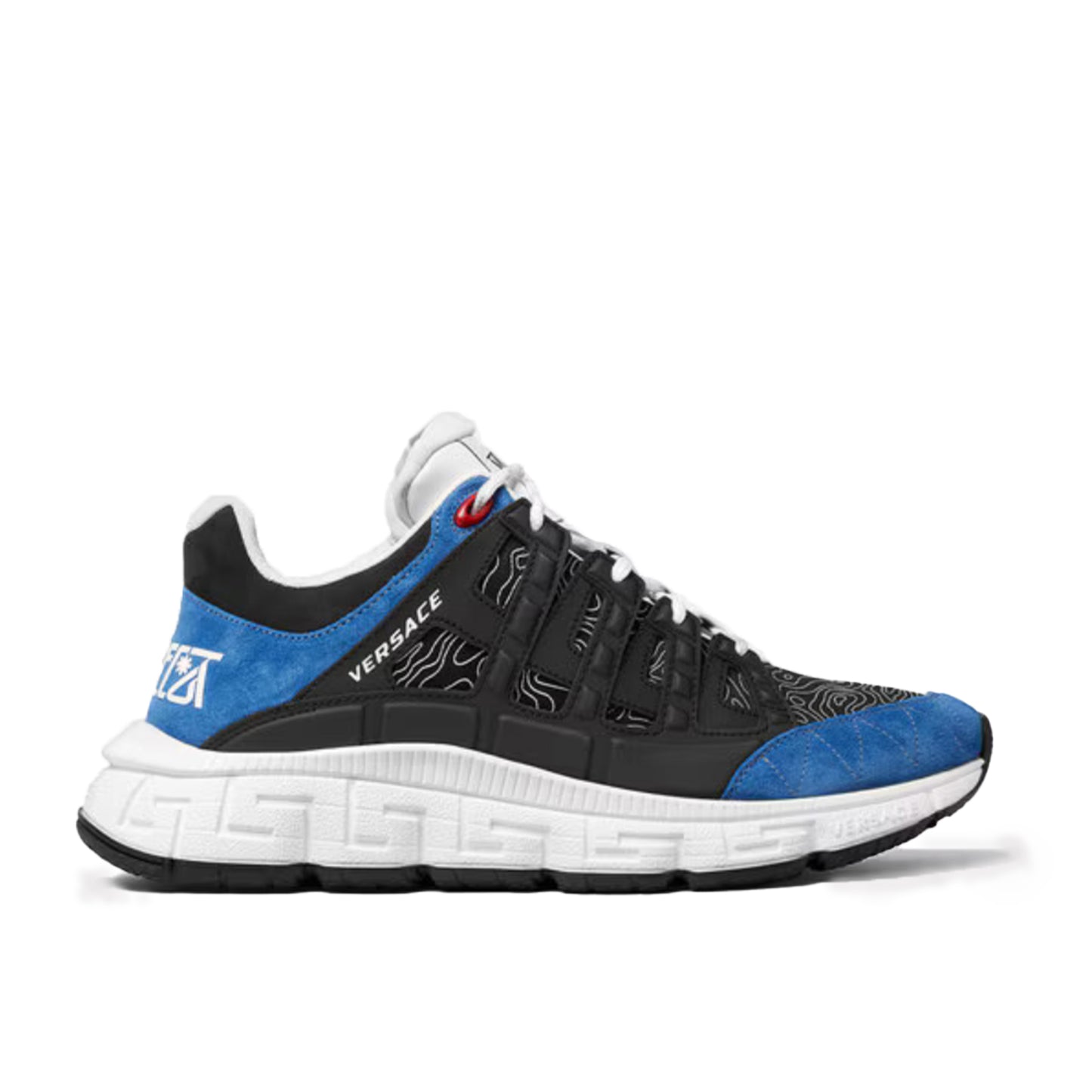 Pantofi Sport Versace Trigreca Black Blue-Albastru